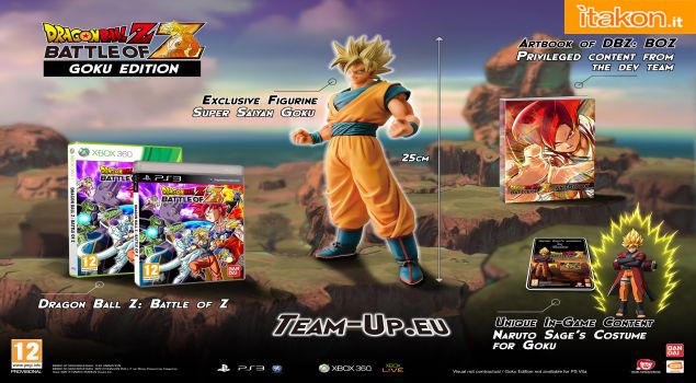 BANPRESTO 超サイヤ人孫悟空 MASTER STARS PIECE THE SON GOKOU - BATTLE OF Z GOKU EDITION 同梱版 / 欧州・オーストラリア向けゲーム限定版同梱