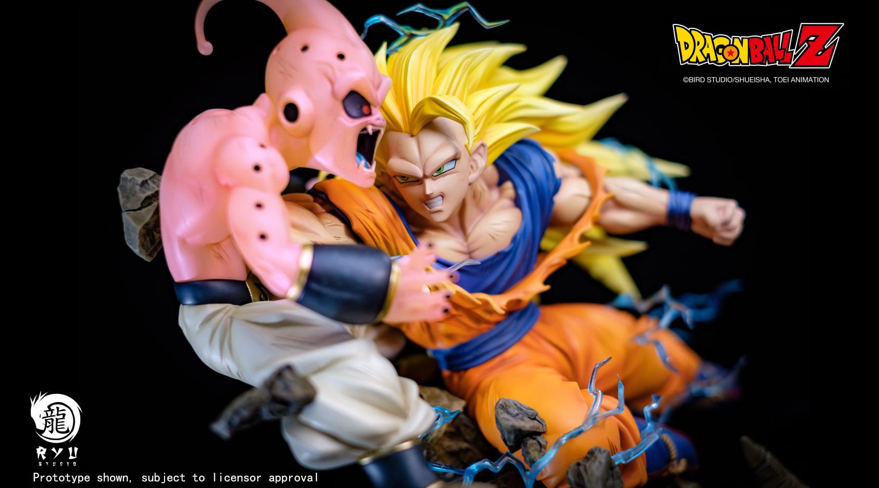 RYU Studio 超サイヤ人3孫悟空 VS 魔人ブウ(純粋) 1/6 スタチュー