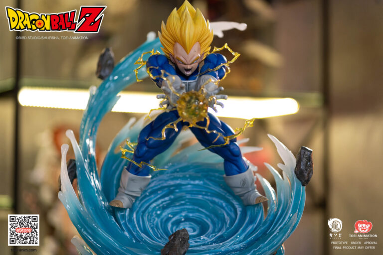 RYU Studio 超ベジータ ファイナルフラッシュ 1/4 スタチュー